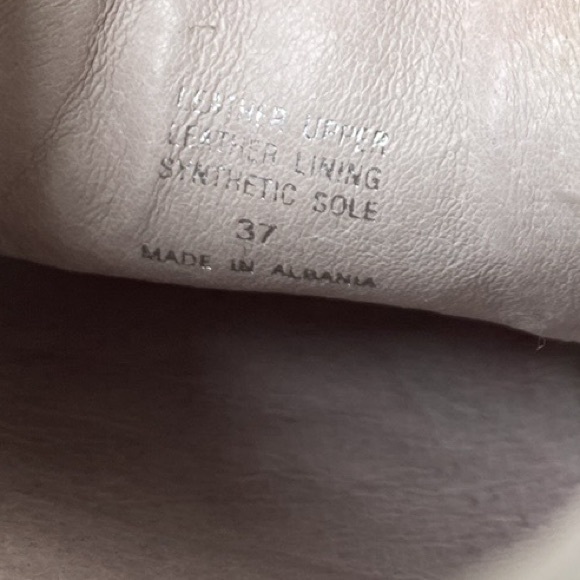 Gabriella Womens’ Gold Toe Leather Slip-on Sneakers - Picture 14 of 14